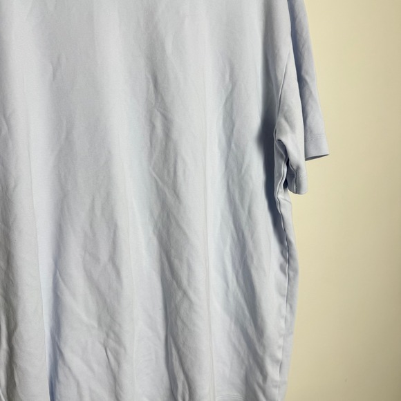 Babaton Aritzia Light Blue InterLock Cotton Pegasus T-Shirt Medium - Picture 3 of 4